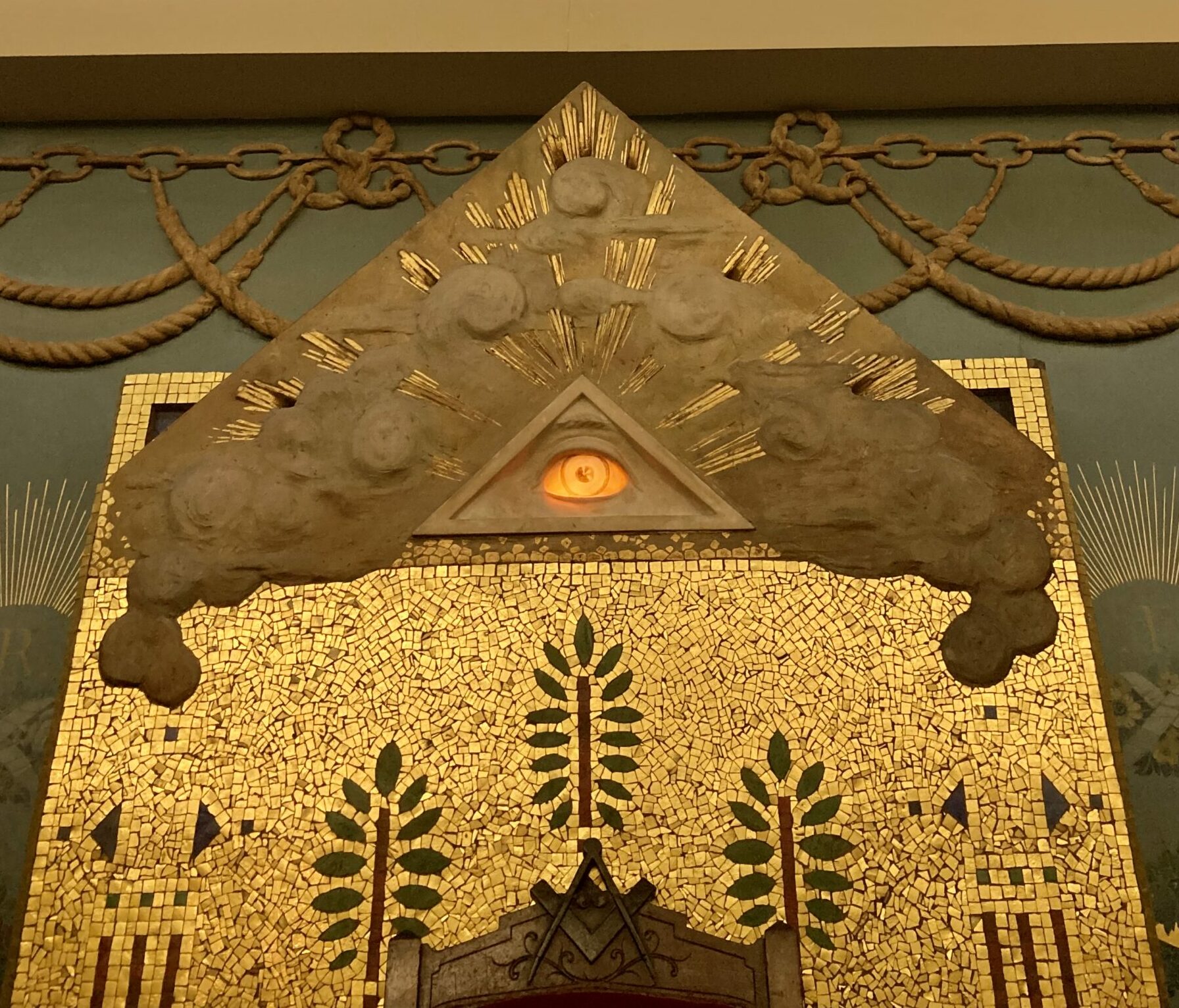 Visite d'un temple franc-maçon