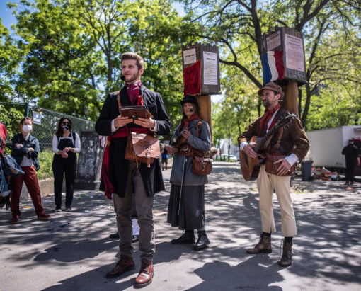 visite spectacle La Commune de Paris