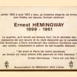 visite le Paris d'Hemingway